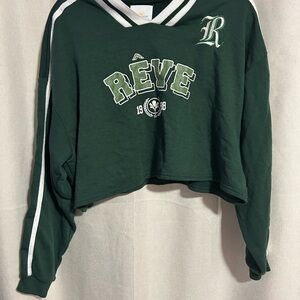 T.J.Maxx Green Crop Top